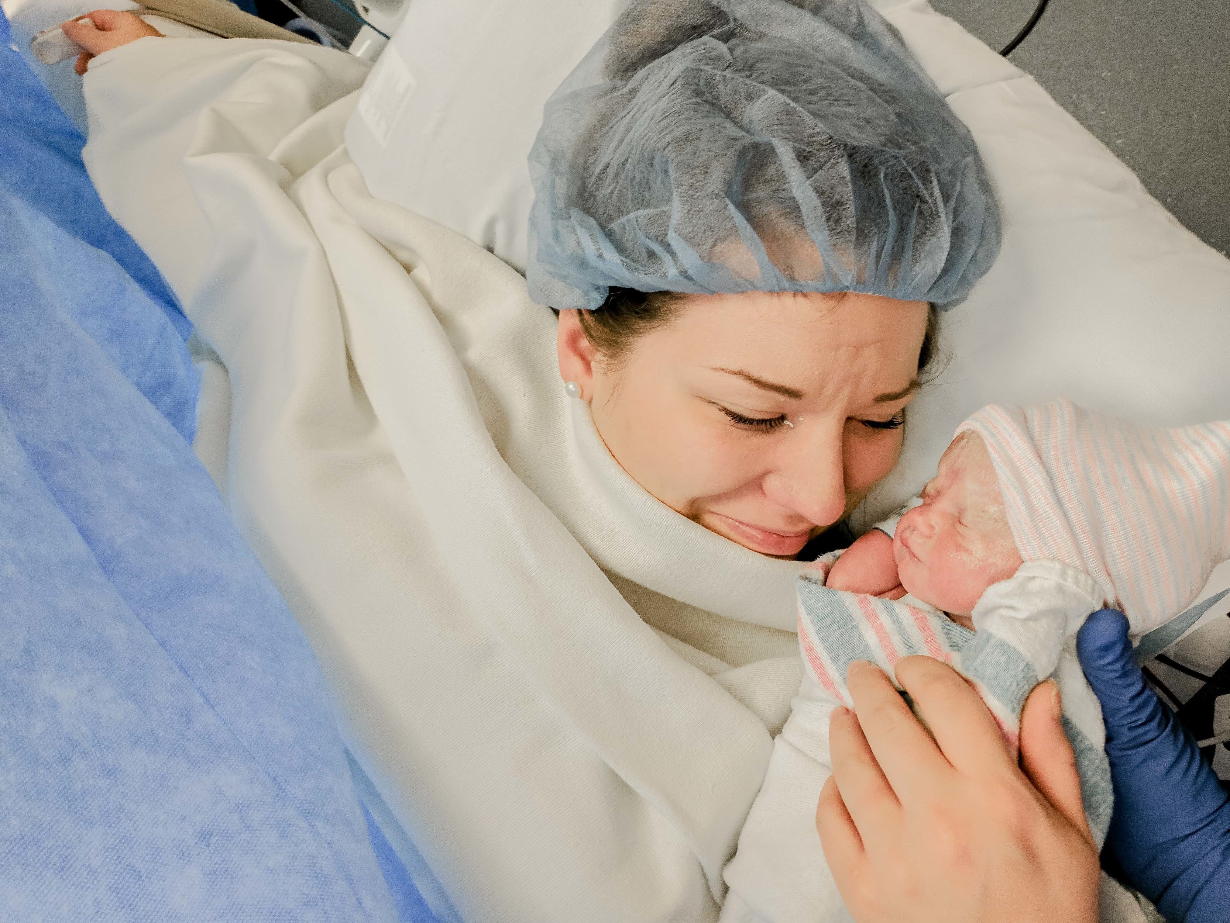 Olivia's Birth | Motherhood Blogger | Cassandra Shiree Photography